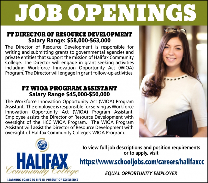 FT Director Of Resource Development, Halifax Electric Membership 